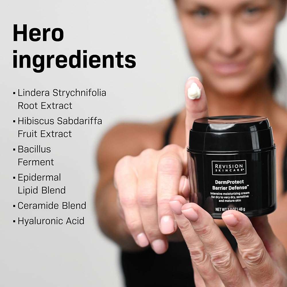 Revision Skincare DermProtect Barrier Defense™, Intensive Moisturizer for Dry, Sensitive, and Mature Skin, Hydrates and Strengthens Skin Barrier - Image 5