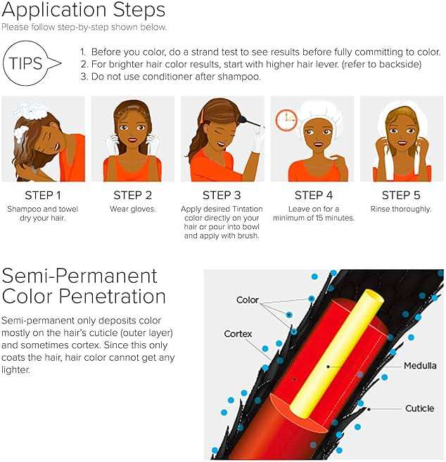 Red by Kiss Tintation Semi-Permanent Hair Color, Aloe Vera Water Based, Argan Oil, Olive Oil, Collagen & Keratin, Long-Lasting Color Dye (Cherry Red, 5 Fl Oz) - Image 4