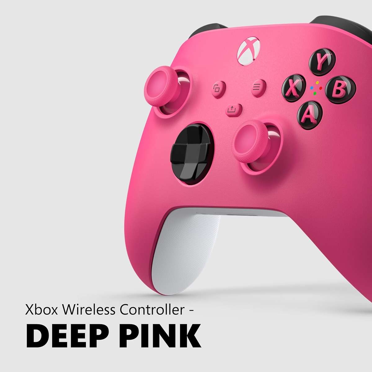 Xbox Wireless Gaming Controller | Deep Pink | Console, PC, & Cloud Devices | Textured Grip | Wireless, Bluetooth, USB-C Connectivity - Image 2