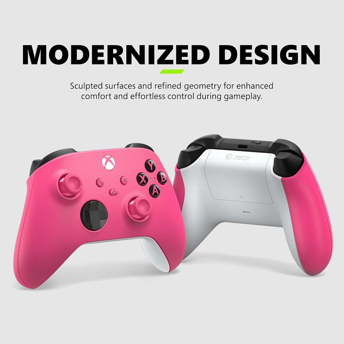 Xbox Wireless Gaming Controller | Deep Pink | Console, PC, & Cloud Devices | Textured Grip | Wireless, Bluetooth, USB-C Connectivity - Image 3
