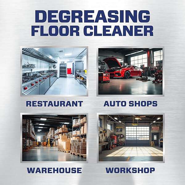 Mr. Clean PRO Degreasing Floor Cleaner, Bulk Liquid Concentrate for Removing Tough Grease and Oil Stains, Commercial Use, 1 gal (Case of 3) - Image 7