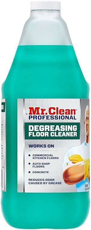 Mr. Clean PRO Degreasing Floor Cleaner, Bulk Liquid Concentrate for Removing Tough Grease and Oil Stains, Commercial Use, 1 gal (Case of 3) - Image 10