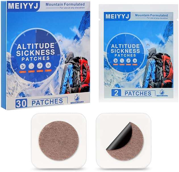 MEIYYJ Altitude Sickness Prevention Patches,Effective Supports High Altitude Acclimation, Boosts Oxygen Intake &Rapid Supports High Altitude Acclimation,Fast High Altitude Relief, Pack 0f 30 - Image 2