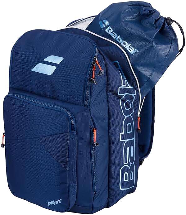 Babolat Pure Drive 11th Gen Tennis Backpack (Navy Blue) - Image 4