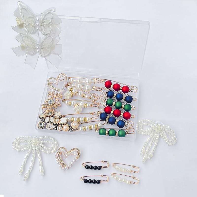Shoe Charms for Sneakers,Junk Socks Charms Kit Coquette Shoe Accessories with Pearl Bow Heart Pins,Balletcore Y2K Shoe Decorations for Converse Boots Leg Warmers,Cute Shoe Clips for Women Girls Gift - Image 5