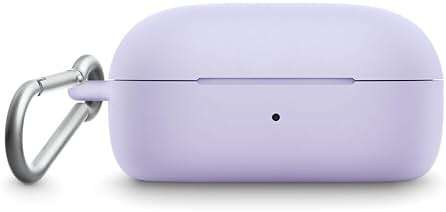 Bose QuietComfort Earbuds Silicone Case Cover, Protective Silicone Exterior, with Aluminum Carabiner for Convenient Carrying, Chilled Lilac - Image 4