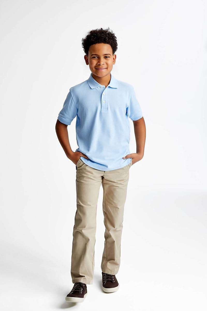 Kipp Texas Youth Short Sleeve Pique Polo Shirt - Image 3