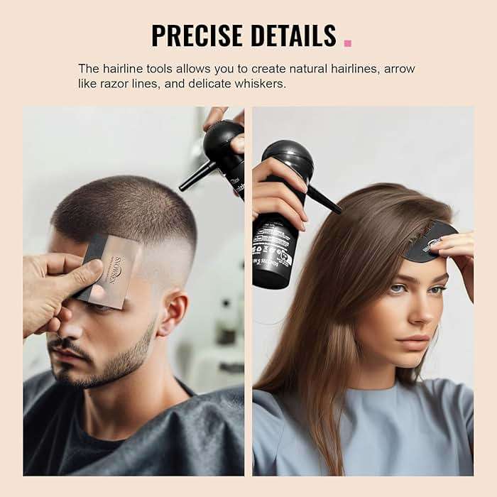 Hair Building Fibers for Thinning Hair for Women & Men, 27.5g, Bald Spot Cover Up Hair Thickening Powder with Applicator Pump, Hair Fibers Barber Enhancement Spray (Dark Brown) - Image 5