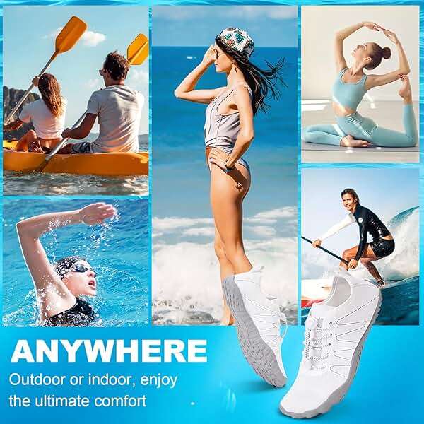 FANGARDEN Hike Barefoot Shoes Women Men Footwear, Wide Toe Box Water Shoes, Quick-Dry Zero Drop Comfortable & Non-Slip Pro Barefoot Beach Swim Minimalist Grounding Shoe for Walking Hiking - Image 7