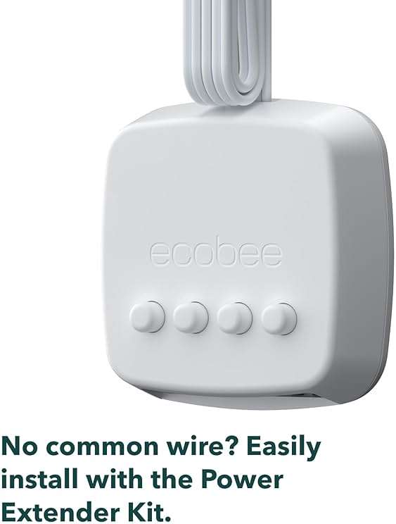 ecobee Power Extender Kit C-Wire Adapter - for ecobee Smart Thermostat Essential - Programmable WiFi Thermostat Accessory - Image 2