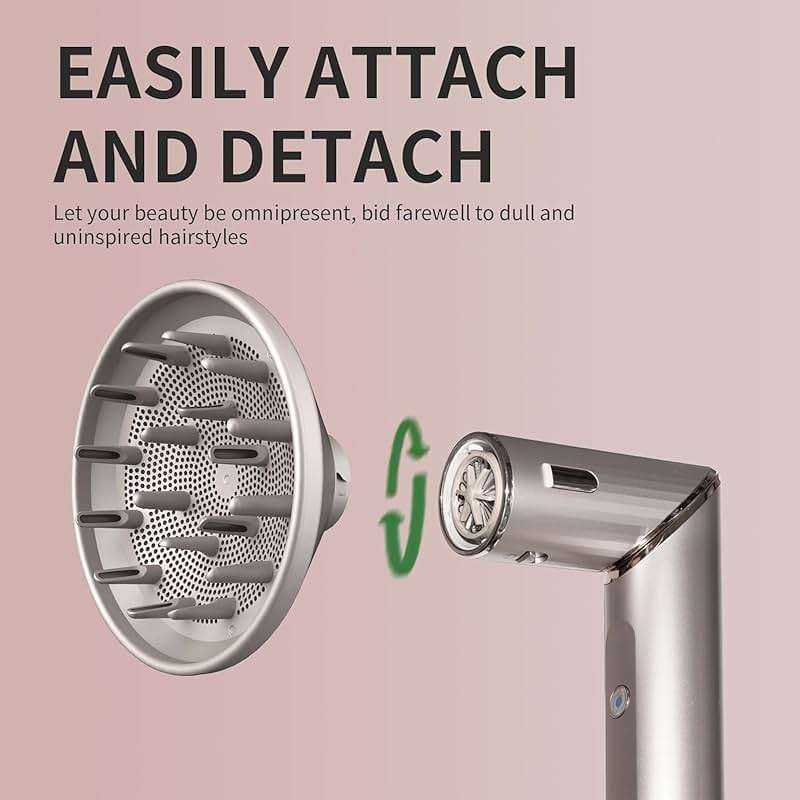 2pack Large Diffuser and Cleaning brush Attachment Compatible with Shark FlexStyle, Upgraded Bigger Diffuser Nozzle for Dryer Faster and Define Wavy, Curly, Coily Hair - Image 4