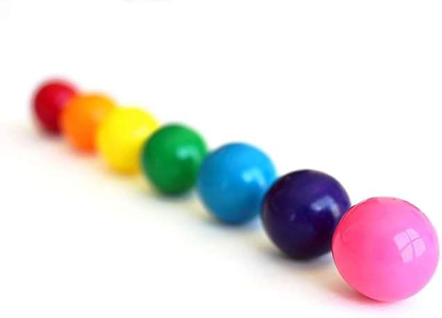 Assorted Gumballs 160 Oz in Jar - Gumballs 1 Inch - 24 mm Gum Balls Refill- 160 Oz, Kosher & Gluten free - Image 2