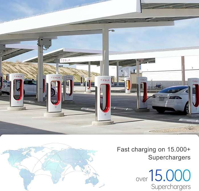 Tesla Supercharger Adapter, NACS to CCS1 Adapter for Non-Tesla EVs, DC Fast Charging up to 500A 1000V, Compatible with Ford, Rivian, GM, Honda, Acura, Volvo, Polestar and CCS1 Electric Vehicles - Image 4