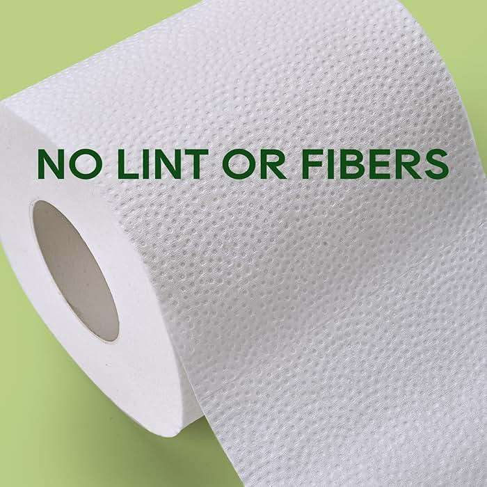 ECOLipak Bamboo Toilet Paper, Septic Safe Toilet Tissue, 24 Double Rolls, 320 Sheets Per Roll, Tree Free, Non Toxic, 2 Ply, Soft and Absorbent, Eco Friendly Dye-Free Paper - Image 6