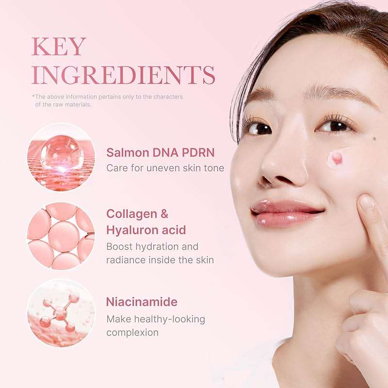 medicube Capsule Cream with Salmon DNA PDRN Pink Collagen | Lightweight Moisturizing Cream with PDRN, Niacinamide for Uneven Skin Tone and Texture, Glow hydration | Korean Skincare, 1.94 oz - Image 3