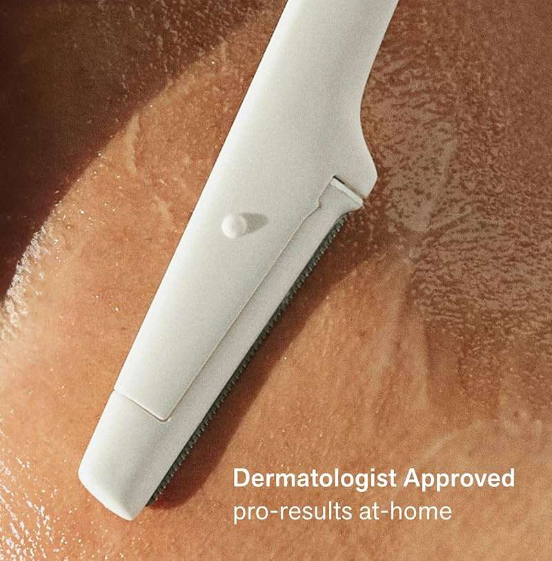 Nimbi Dermaplane Razor | Precision Eyebrow Shaper, Facial Hair Removal for Women & Exfoliation | Professional Dermaplaning Tool for Face | Plastic-Free - 3 Count - Image 2