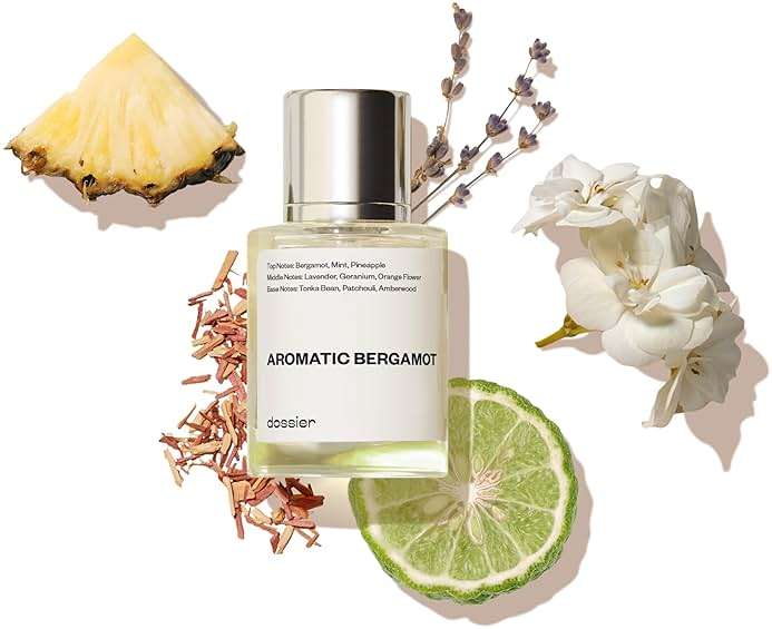 Dossier - Aromatic Bergamot - Eau de Parfum - Inspired by MYSLF - Long-Lasting Fragrance - Masculine - 1.7 fl oz (50ml) - Image 1