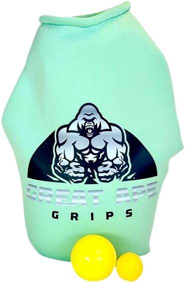 Great Ape Grips Hand Grip Strengthener, Mint Green - Image 1