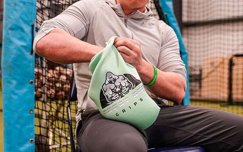 Great Ape Grips Hand Grip Strengthener, Mint Green - Image 3