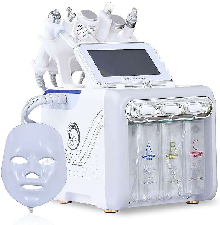 Hydrogen Oxygen 7 in1 Facial Care Machine with Mask Multifunctional Face Skin Care Device Elite - Image 1