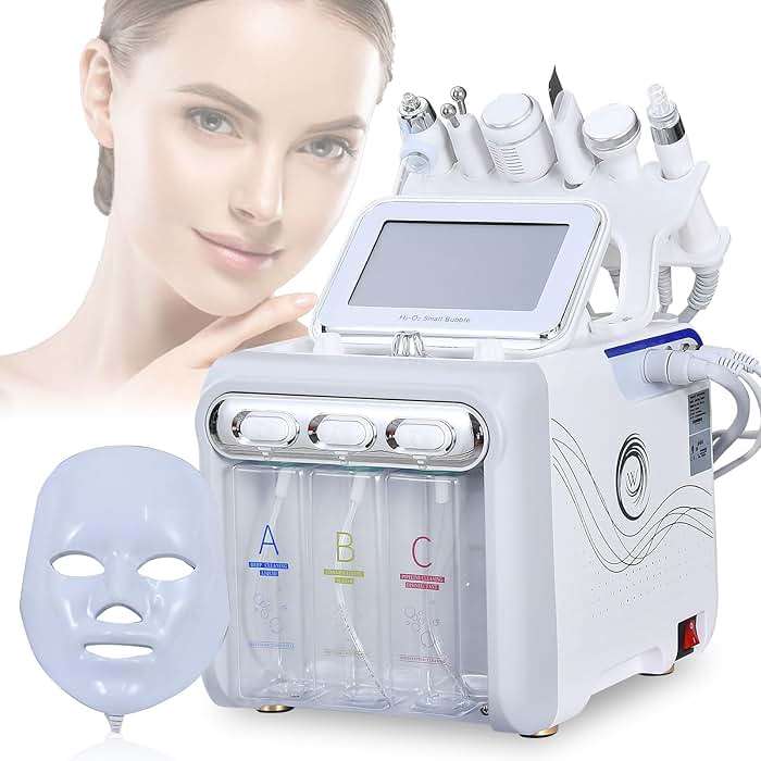 Hydrogen Oxygen 7 in1 Facial Care Machine with Mask Multifunctional Face Skin Care Device Elite - Image 2