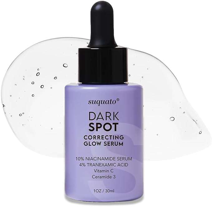 suquato Dark Spot Remover Serum – For Face Hyperpigmentation & Melasma Care – Dark Spot Correcting Glow with Tranexamic Acid + Niacinamide + Vitamin C (30ml) - Image 1