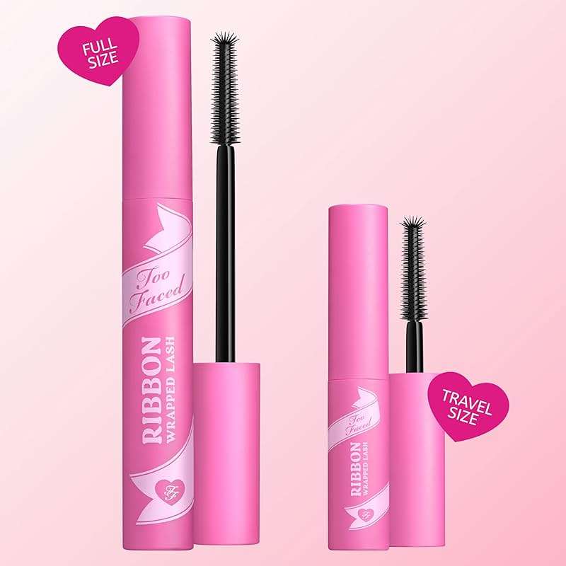 Too Faced Ribbon Wrapped Lash Mascara | Extreme Length Tubing Mascara with no Smudging, Flaking or Clumping - Image 11