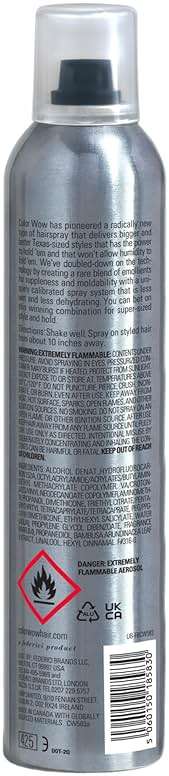 COLOR WOW Texas Hold 'Em Big Hold Hairspray- Hair Spray Extra Hold for all-day style |Heat protection spray for hair + UV protection|Anti humidity spray for hair |No Crunch or Flake| brushable finish - Image 2