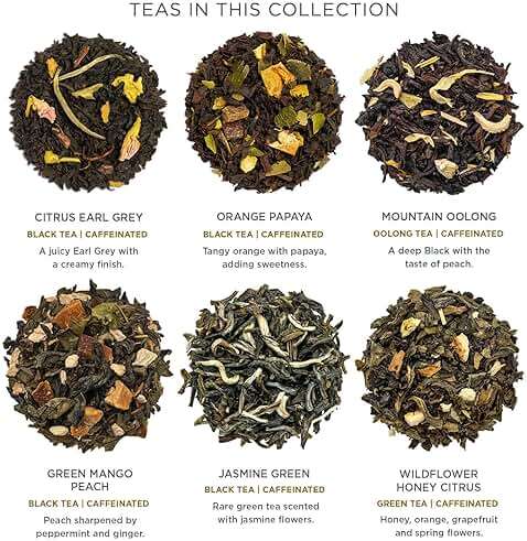 Tea Forte Advent Calendar Premium Pyramid Tea Gift Set Sampler, 12 Count, Individually Wrapped Handcrafted Infusers, Demoiselle - Image 4