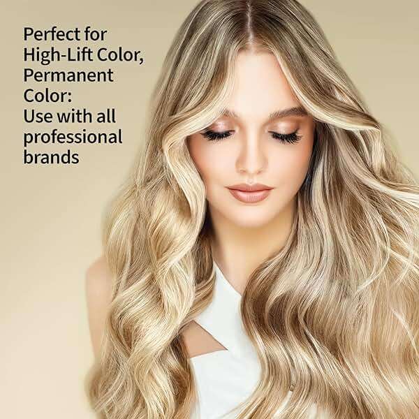 ForPro Expert 30 Volume Crème Developer, 32 Fl Oz – for Hair Lightening, Gray Coverage & Color Deposit with Extra Lift - Image 6