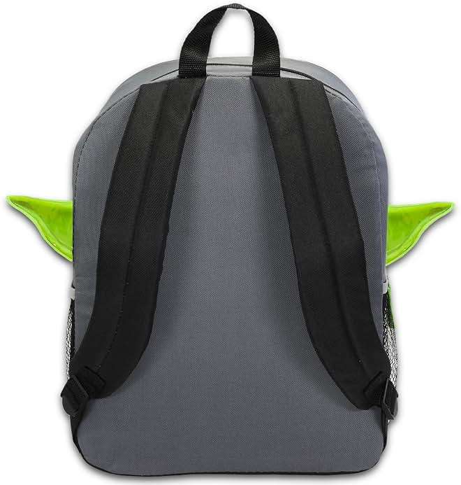 STAR WARS Mandalorian School Supplies Set Baby Yoda School Bundle - Large 16" Baby Yoda Shaped Ears Backpack with Stickers and More - Image 5