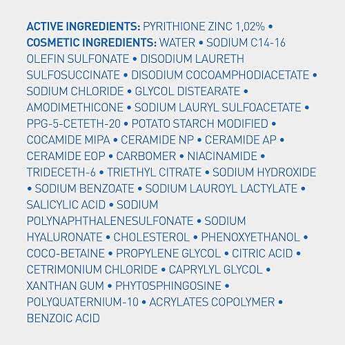 CeraVe Hydrating Anti Dandruff Shampoo, 1% Pyrithione Zinc Dandruff Treatment With Ceramides, Niacinamide & Hyaluronic Acid, Helps Eliminate Flakes & Provides Itchy Scalp Relief, Sulfate Free, 12 Oz - Image 12