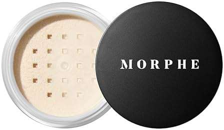 Morphe Mini Bake & Set Translucent Setting Powder - Lightweight, Talc-Free Finishing Powder for Face Makeup with a Soft, Natural Finish - Minimizes Shine for Up to 24HR - Translucent (0.09 oz) - Image 1