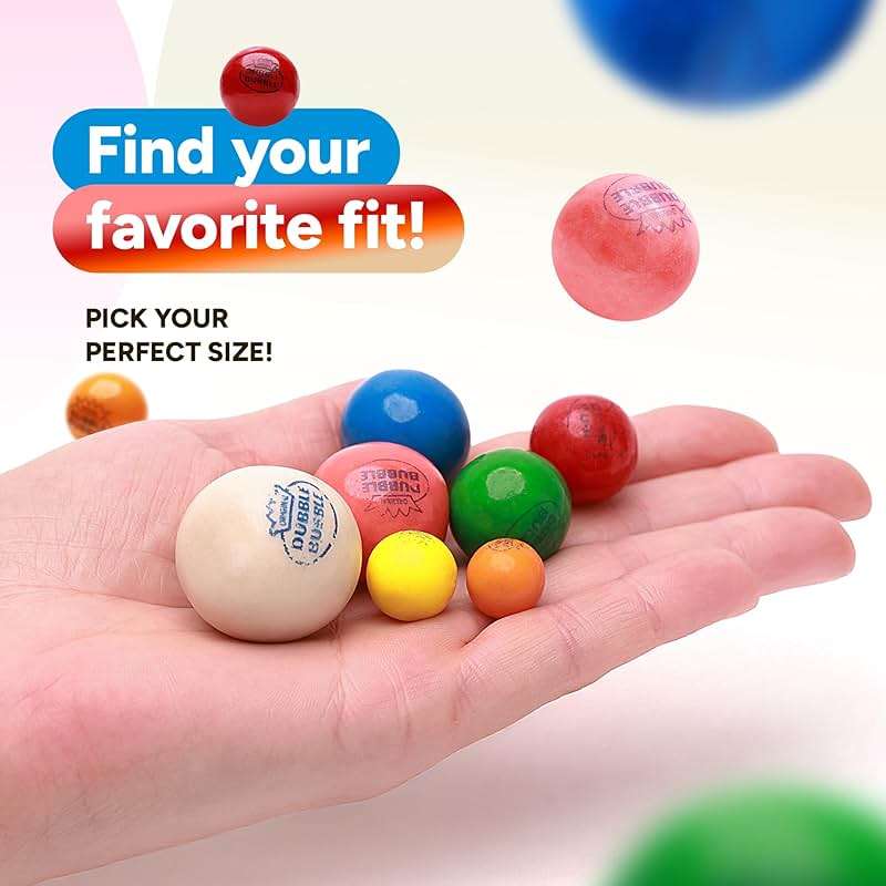 Gumballs for Gumball Machine – Mixed Fruit Flavored Chewing Gum 15 OZ, 0.86” Gumballs – Nostalgic Bubble Gum for Party Favors, Easter Baskets, Candy Bar & Sweet Treats - Image 4