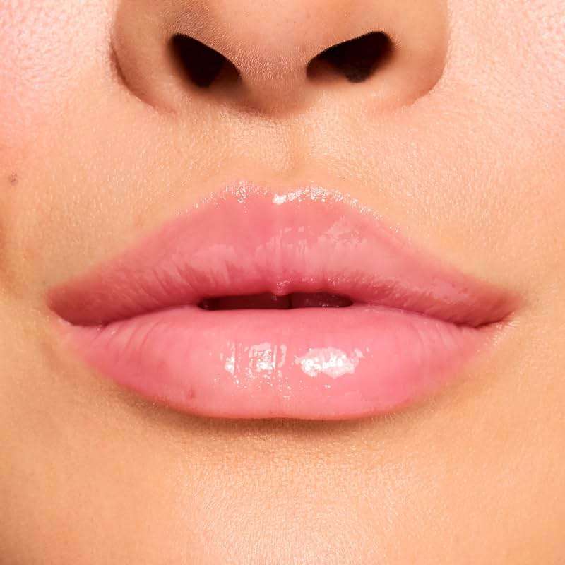 ColourPop Fresh Kiss Glossy Lip Balm - Hydrating Lip Care Enriched with Peptides, Hyaluronic Acid, Shea Butter & Vitamin E for an Ultra-Cushiony Formula - Cherry Glaze (0.49 oz) - Image 5