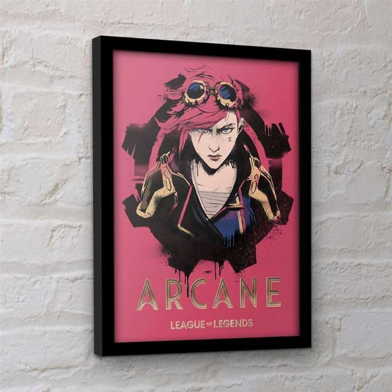 Pyramid International Arcane Vi 30 x 40 cm Framed Collector Print, Officially Licensed League of Legends Artwork, One Size - Image 2
