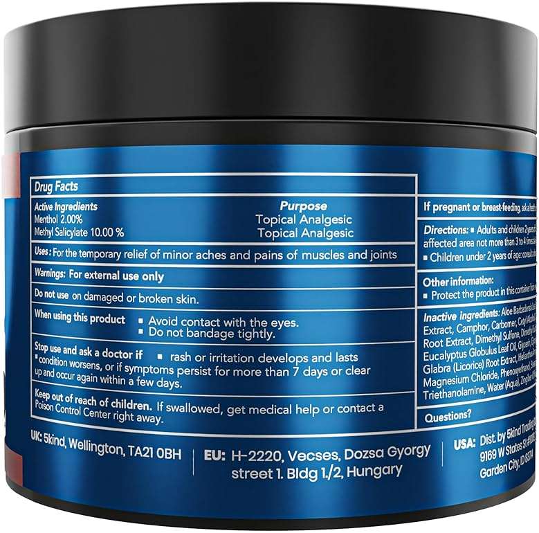 5Kind DMSO Cream for Pain Relief 4 fl oz - 99.9% Pure DMSO Pharmaceutical Grade Cream - Aloe Vera, Magnesium, Arnica & Menthol - Topical Muscle and Joint Pain Relief - Registered NDC - Made in USA - Image 13