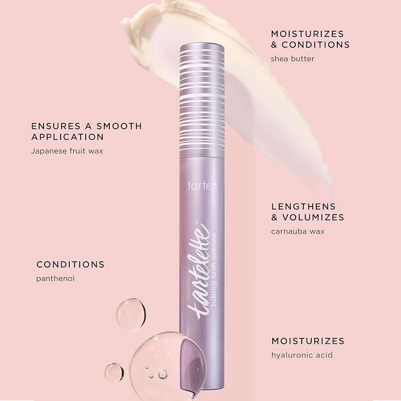 tarte tartelette tubing lash primer – Conditioning Mascara Base for Longer, Full Sizeer, Volumized & Moisturized Lashes, Infused with Hyaluronic Acid, Non-Toxic, Vegan & Cruelty Free - Image 10