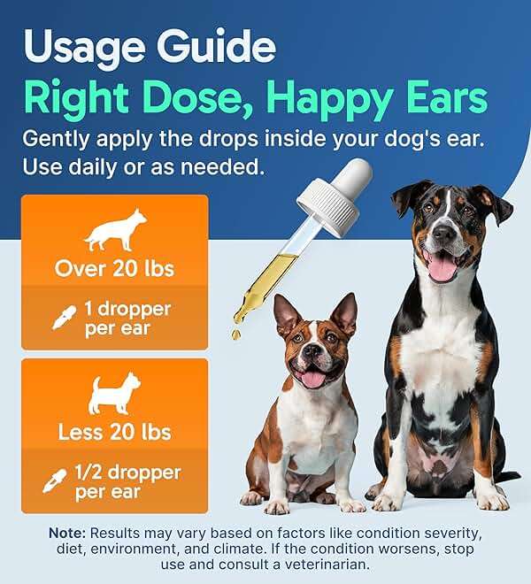Pup Labs Ear Clear, Natural Dog Ear Cleaner and Infection Treatment for Dogs, Dog Drops for Itching, Irritation, & Wax Build-Up, 1 oz Bottle with Dropper - Image 4