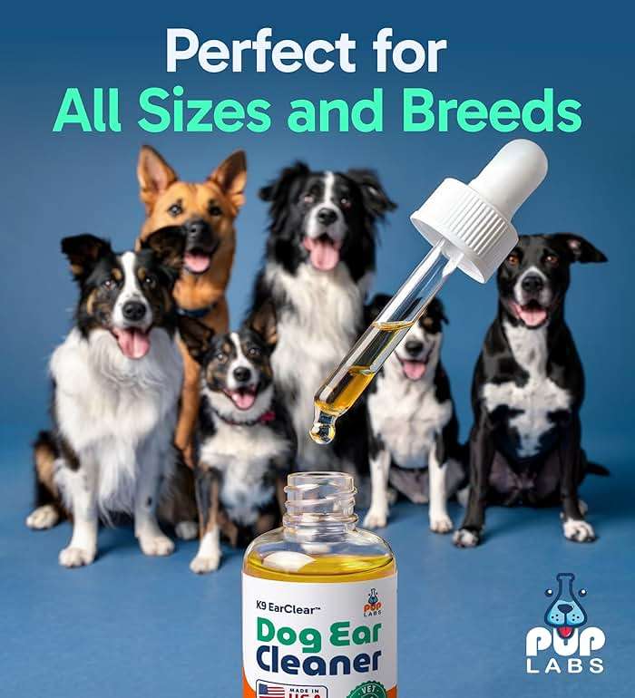 Pup Labs Ear Clear, Natural Dog Ear Cleaner and Infection Treatment for Dogs, Dog Drops for Itching, Irritation, & Wax Build-Up, 1 oz Bottle with Dropper - Image 5