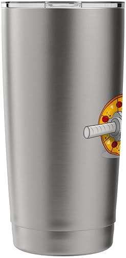 Bodybuilding Dumbbell for Pizza Lovers Stainless Steel Insulated Tumbler - Image 5