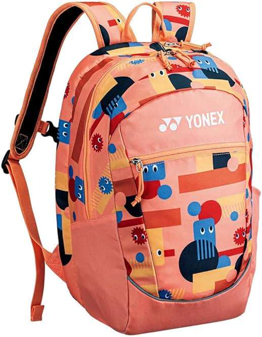 YONEX Junior Tennis Backpack Coral Orange - Image 1