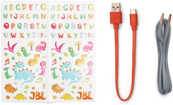 JBL Junior 470NC - Wireless Over-Ear Noise Cancelling Kids Headphones with JBL Safe Sound (<85dB), Fit for Kids, Parental Control with Customizable Volume & Playtime and 50Hr Battery Life (White) - Image 7