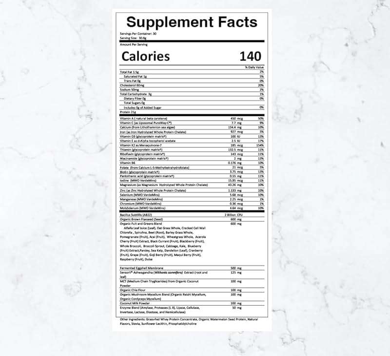 THREAD Performance Daily Fuel | All-in-One Sports Nutrition for Young Athletes | 21g Protein, 60+ Organic Superfoods, Vitamins & Minerals | 30 Servings - Image 4