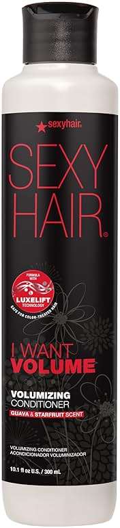 SexyHair I WANT VOLUME Shampoo/Conditioner | 10% More Volume | Lightweight Formula | All Hair Types* - Image 1