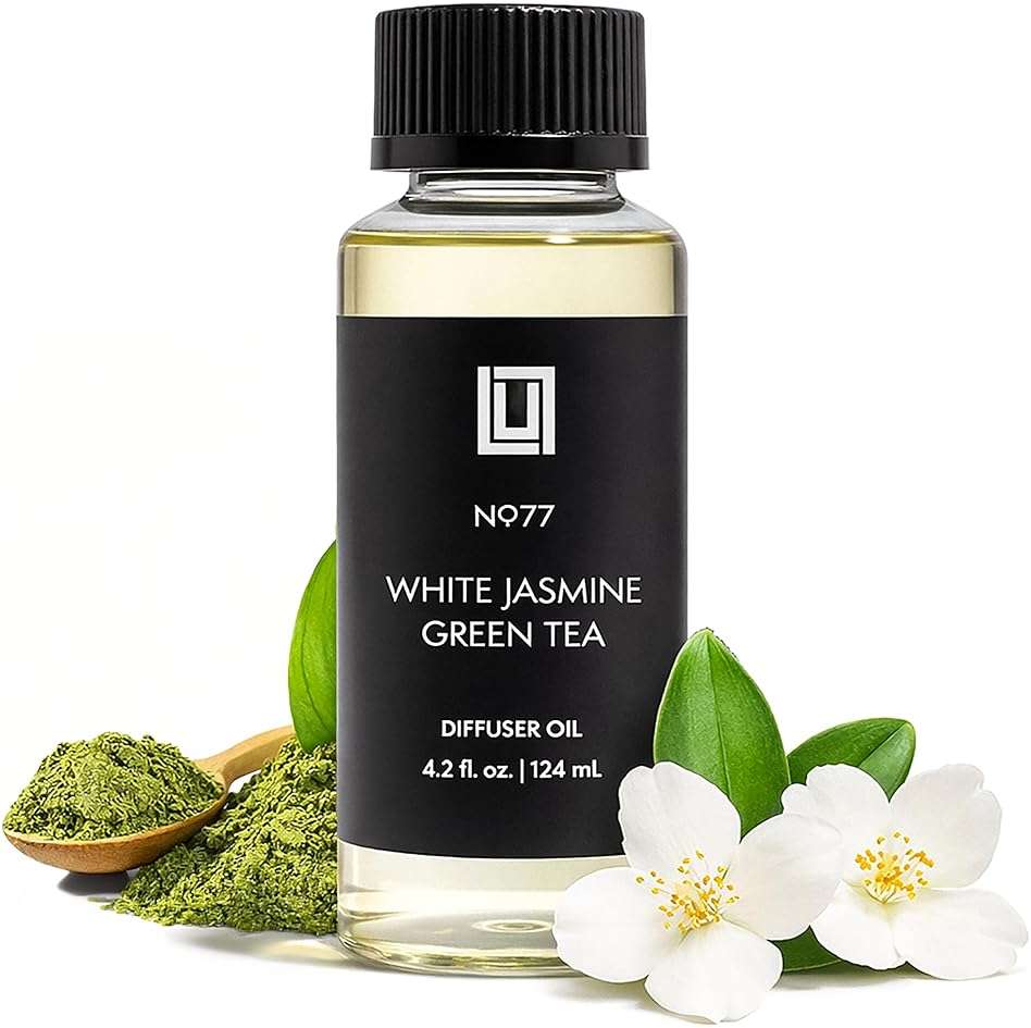 Aroma by Lulu - White Tea & Thyme - Luxury Fragrance Oil for Waterless Cold Air Diffusers - Aromatherapy Fragrance Oil Blend for The Home or Office - Image 1