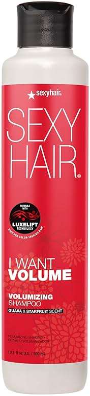 SexyHair I WANT VOLUME Shampoo/Conditioner | 10% More Volume | Lightweight Formula | All Hair Types* - Image 1