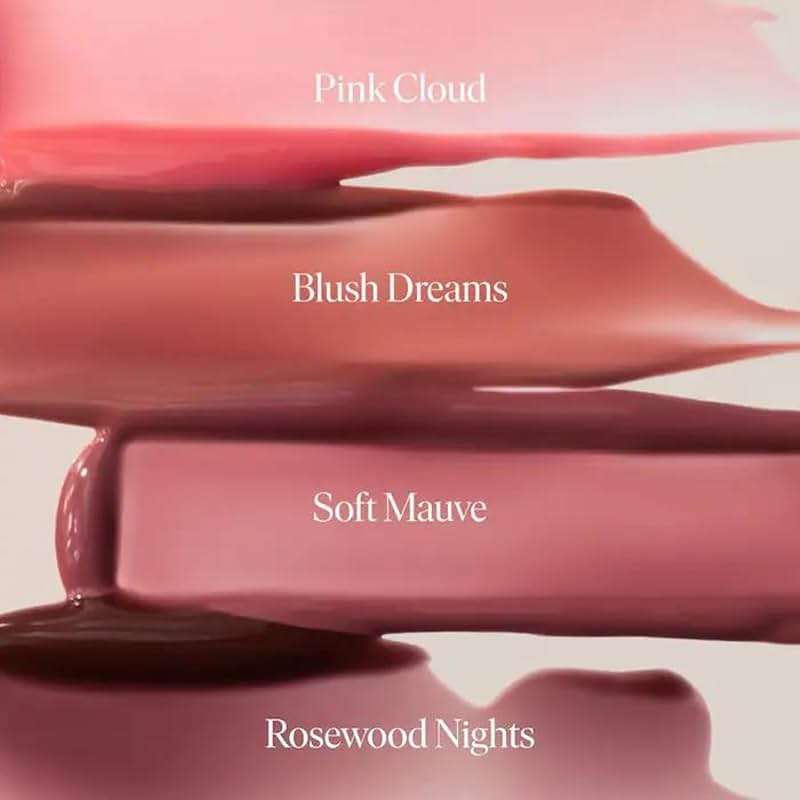 Summer Fridays Dream Lip Oil Set - Tinted Sheer Hydration and High Shine - Pink Cloud + Blush Dreams + Soft Mauve + Rosewood Nights (0.15 Oz) - Image 2