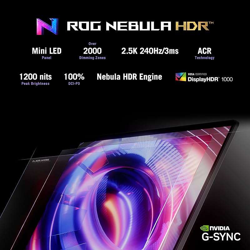 ASUS ROG Strix SCAR 18 (2025) Gaming Laptop, 18” ROG Nebula HDR 16:10 2.5K 240Hz/3ms, NVIDIA® GeForce RTX™ 5080, Intel® Core™ Ultra 9 275HX, 32GB DDR5-5600, 2TB PCIe Gen 4 SSD, Wi-Fi 7, Windows 11 Pro - Image 6