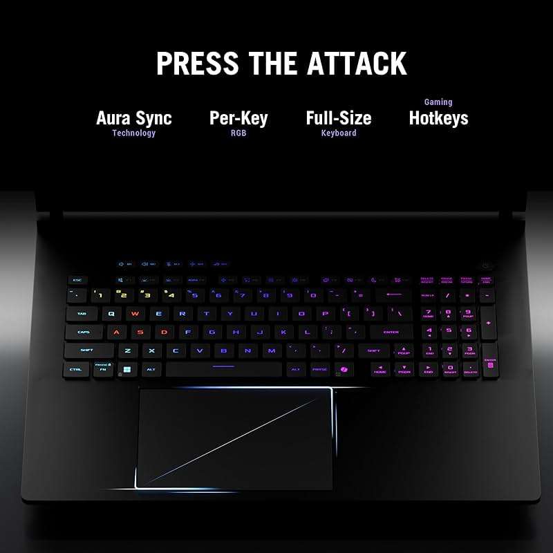 ASUS ROG Strix SCAR 18 (2025) Gaming Laptop, 18” ROG Nebula HDR 16:10 2.5K 240Hz/3ms, NVIDIA® GeForce RTX™ 5080, Intel® Core™ Ultra 9 275HX, 32GB DDR5-5600, 2TB PCIe Gen 4 SSD, Wi-Fi 7, Windows 11 Pro - Image 7